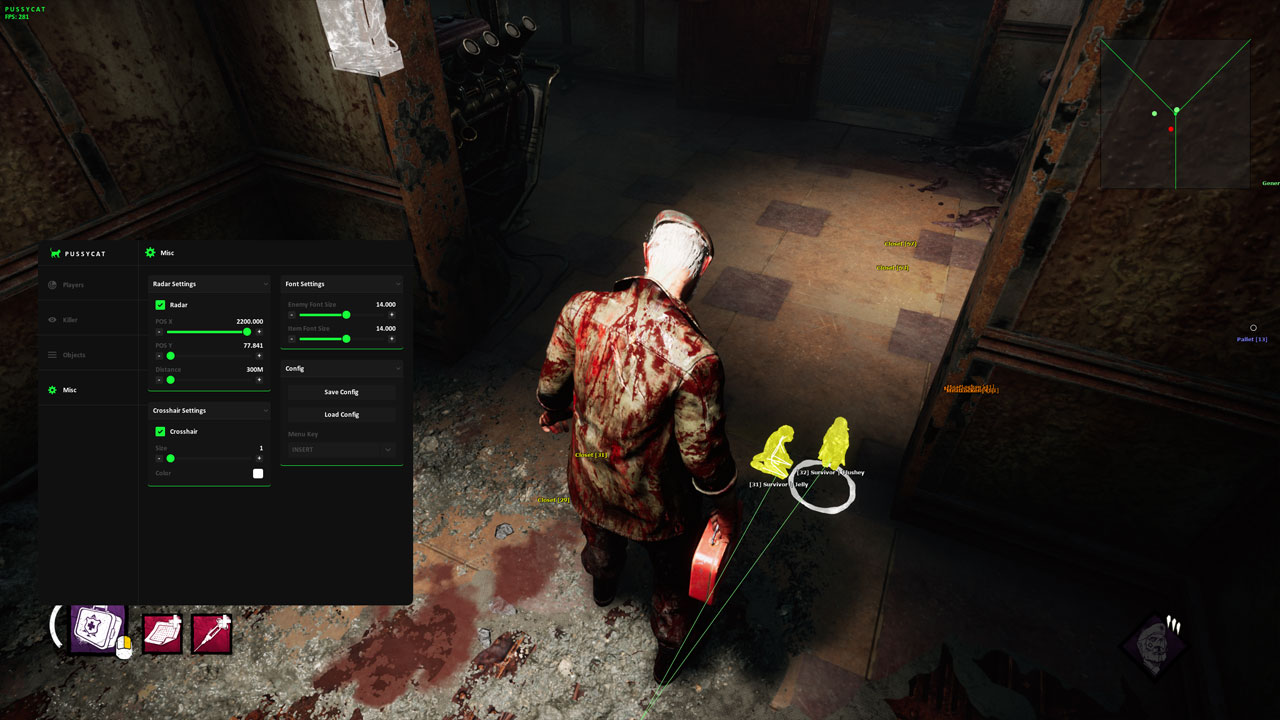 приватный чит dead by daylight